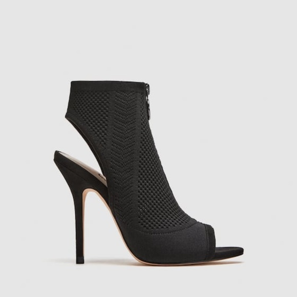 Zara fabric high heel sandals - Picture 2 of 8